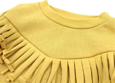 Petit by Sofie Schnoor sweatshirt Metine yellow glitter